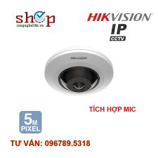 Camera IP 5.0 Megapixel HIKVISION DS-2CD2955G0-ISU Tích hợp MIC