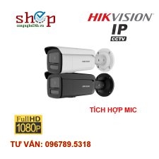 Camera IP 2.0 Megapixel HIKVISION DS-2CD2T23G2-2LI2U Tích hợp MIC