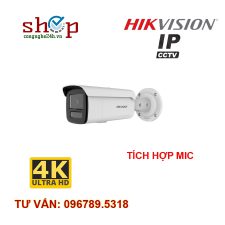 Camera IP 8.0 Megapixel HIKVISION DS-2CD2T83G2-2LI2U Tích hợp MIC