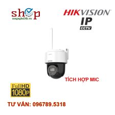 Camera IP 2.0 Megapixel HIKVISION DS-2DE2C200IWG/W Tích hợp MIC