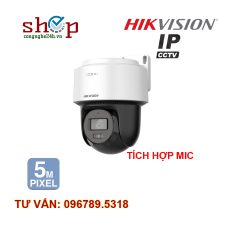 Camera IP 6.0 Megapixel HIKVISION DS-2DE2C600MWG-E Tích hợp MIC
