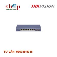 Switch PoE 8 cổng HIKVISION DS-3E1510P-SI-8P2F