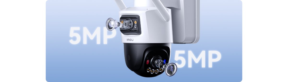 Hai ống kính 5MP của AOV Dual