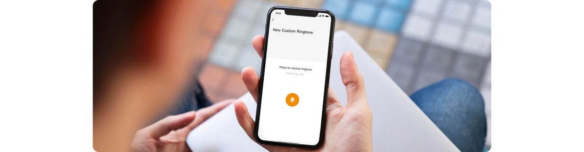 Chọn âm thanh báo động trên app