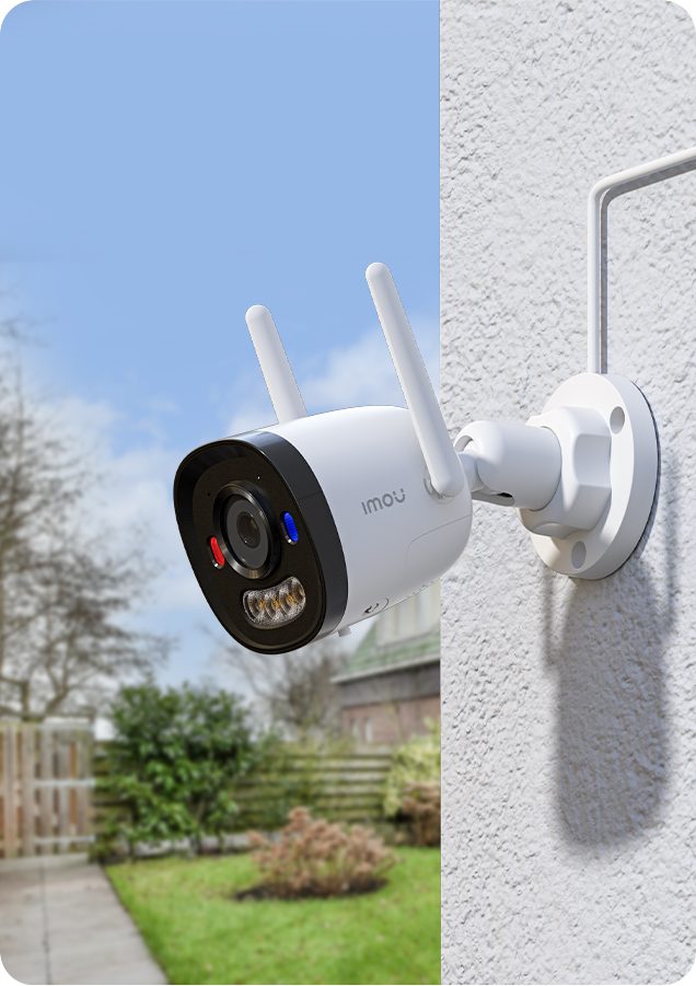 Bullet 3 Pro gắn tường sân vườn