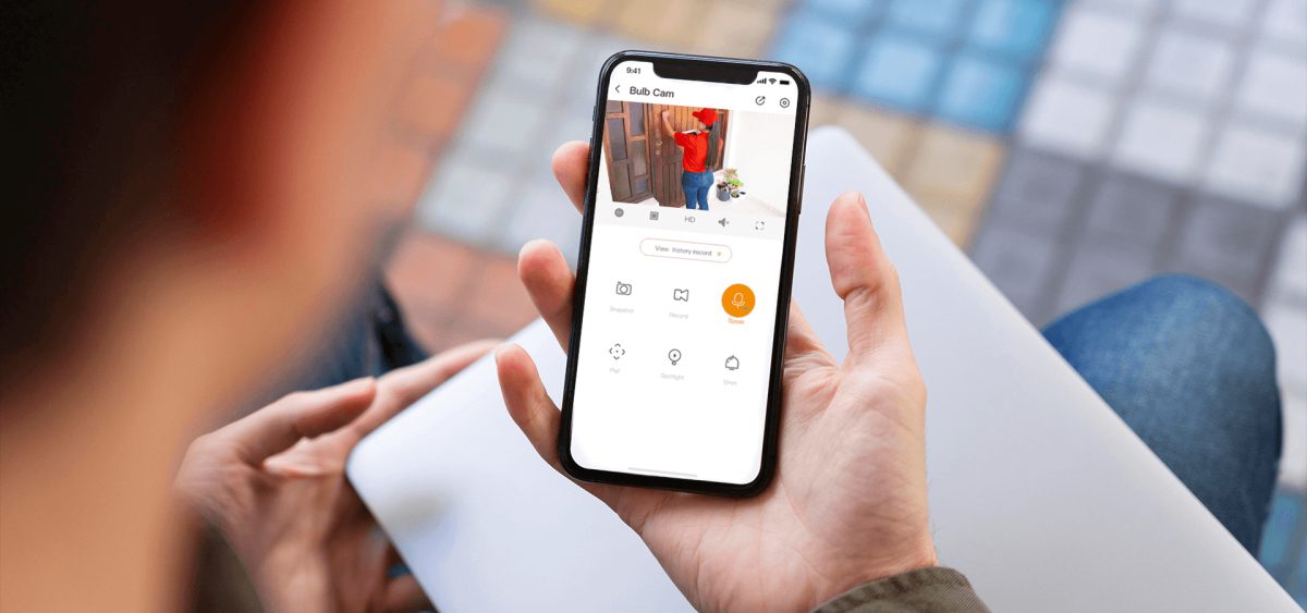 Nói chuyện qua camera bằng app Imou Life