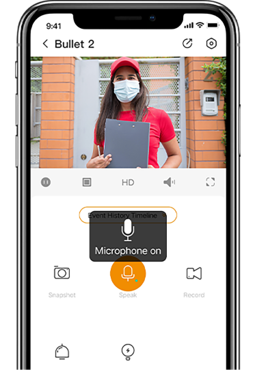 Đàm thoại 2 chiều trên app