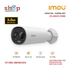Camera Wifi dùng pin Imou Cell 3C 3MP IPC-K9DCP-3T0WE ngoài trời, có màu ban đêm, IP66