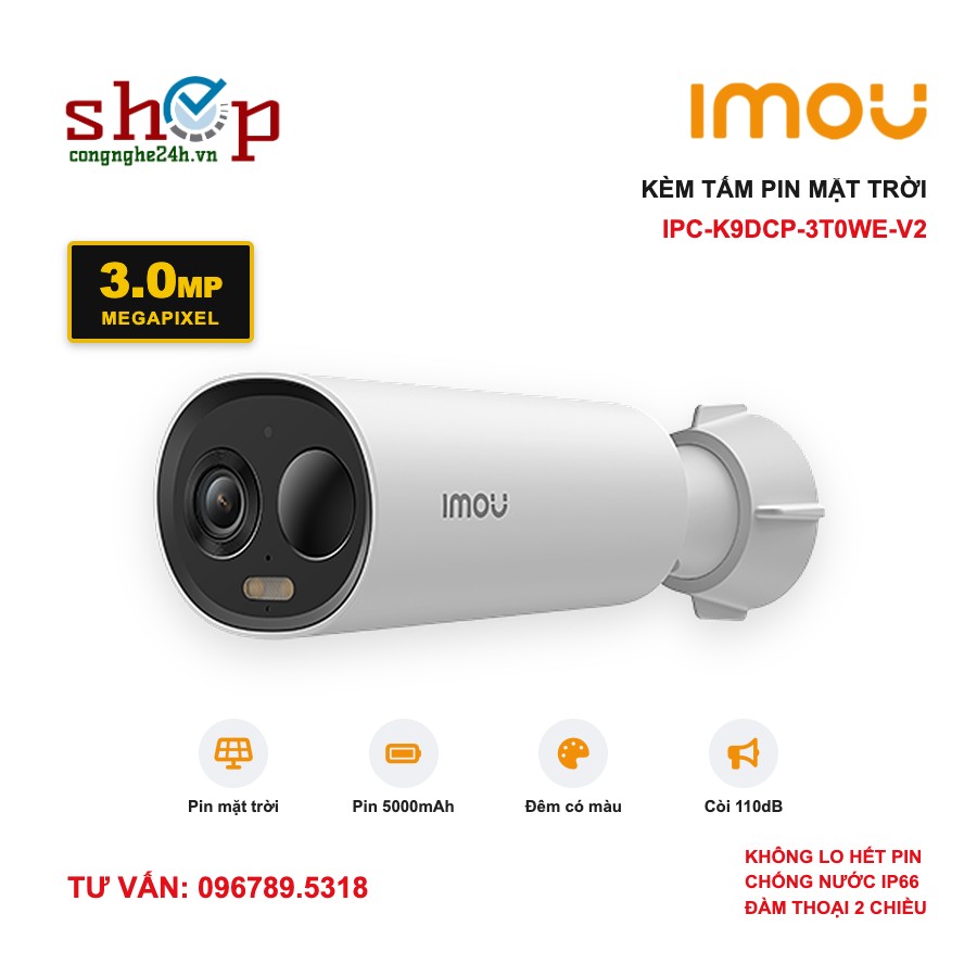 imou-cell3c-3mp-solar-anh-dai-dien Camera Wifi dùng pin Imou Cell 3C 3MP kèm tấm pin mặt trời IPC-K9DCP-3T0WE-V2, IP66
