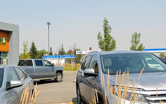 Hình mắt cố định canh bãi đỗ xe