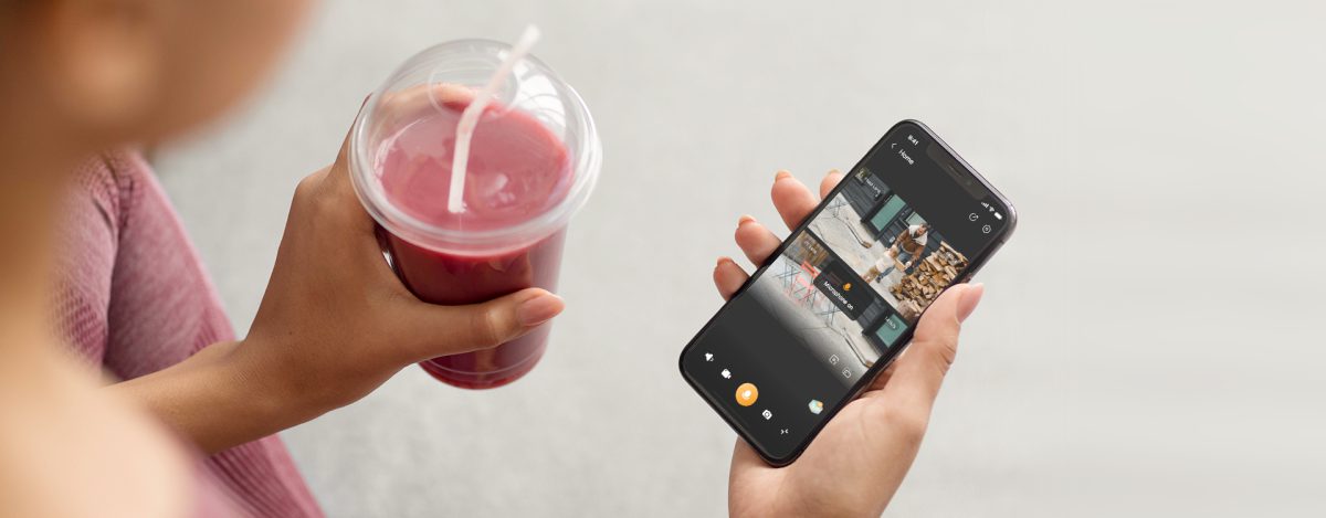 Đàm thoại qua app Imou Life trên điện thoại