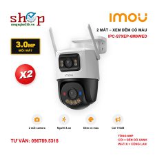 Camera Wifi Imou Cruiser Dual 2 6MP IPC-S7XEP-6M0WED 2 mắt xoay 360 ngoài trời
