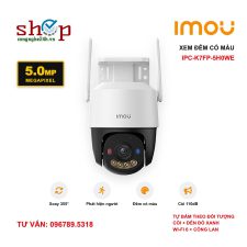 Camera Wifi Imou Cruiser SC 5MP IPC-K7FP-5H0WE xoay 360 ngoài trời, đèn đỏ xanh