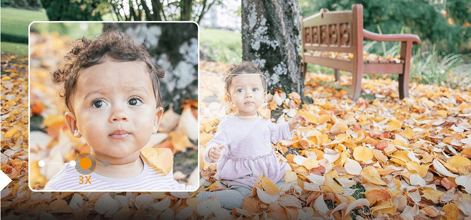 Thu phóng kỹ thuật số trên camera Cruiser SE+