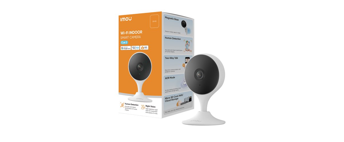 Camera Imou Cue 2 và hộp sản phẩm