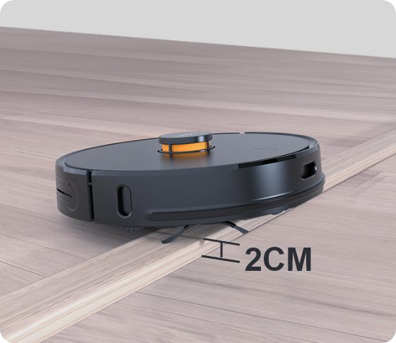 Robot vượt bậc cao 2cm