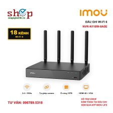 Đầu ghi hình Wifi 6 Imou N118W 18 kênh NVR-N118W-8A0E