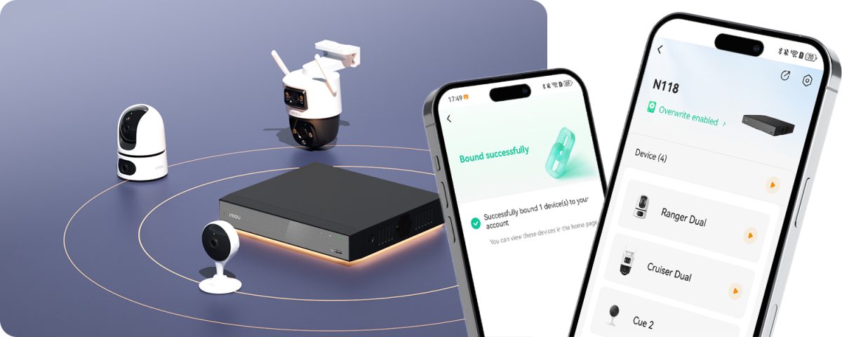 Thêm camera vào ứng dụng Imou Life qua đầu ghi