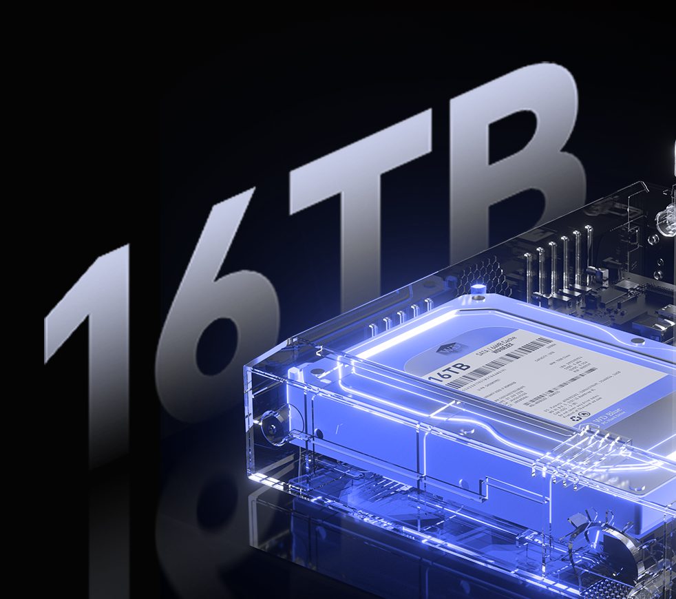 Ổ cứng tới 16TB lắp trong đầu ghi