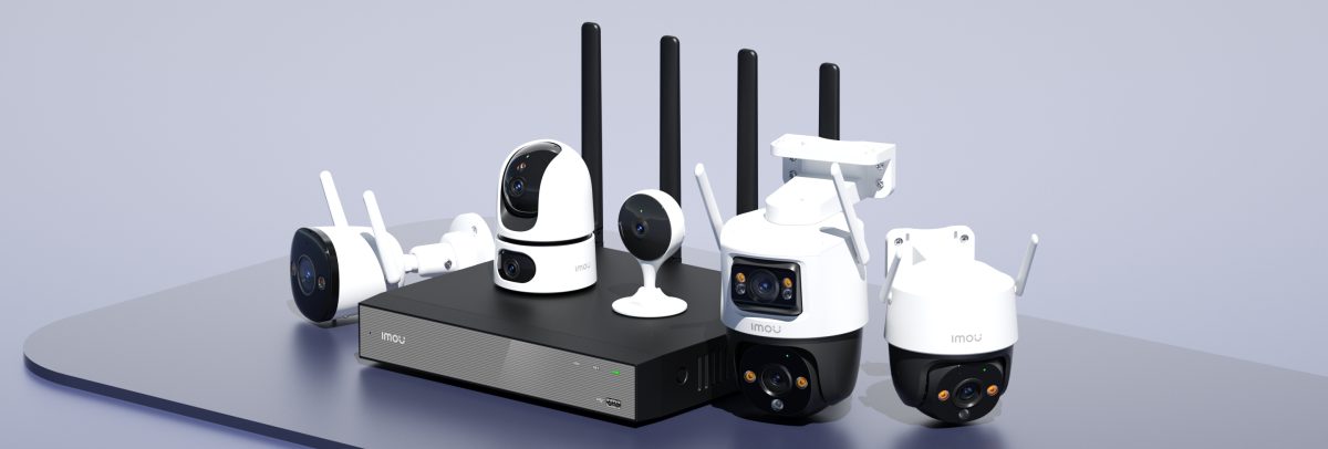 Camera Imou tự ghép nối với đầu ghi Wi‑Fi N118W