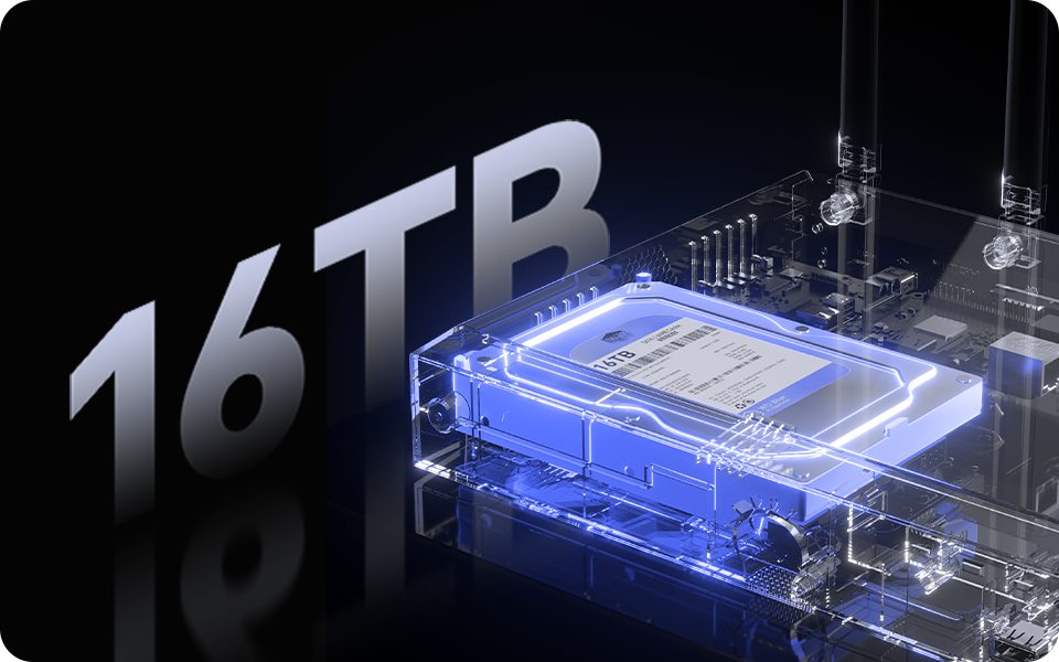 Ổ cứng tới 16TB lắp trong đầu ghi
