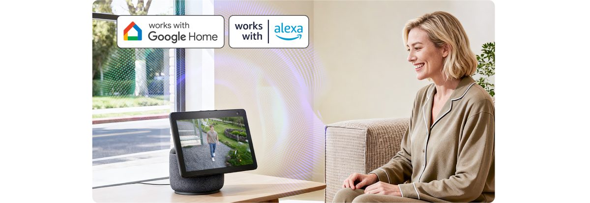 Xem camera trên màn hình thông minh Google, Alexa