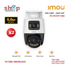Camera IP PoE Imou PS70F 10MP IPC-PS70FP-10M0 2 mắt xoay 360 ngoài trời