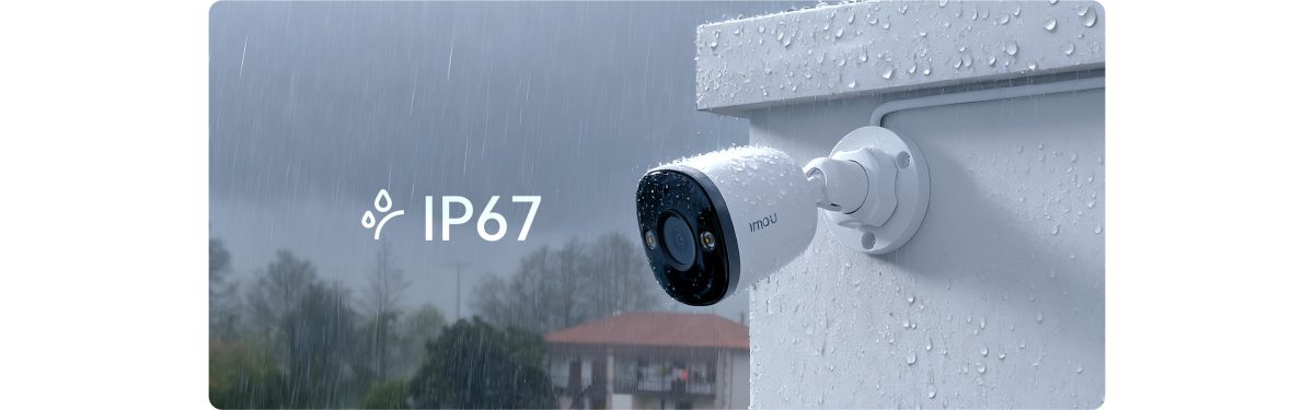 Camera PS3E dưới trời mưa