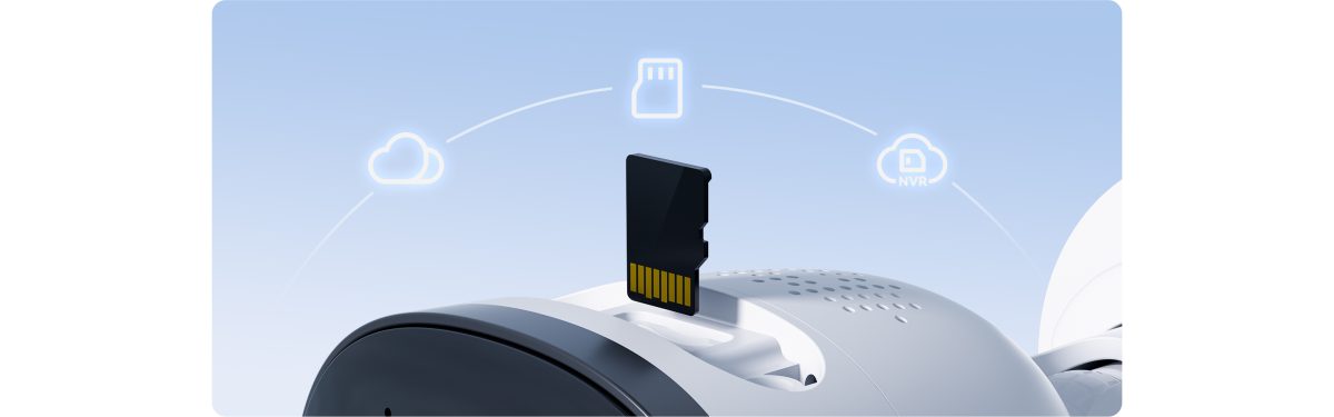 Thẻ nhớ microSD, đầu ghi NVR và đám mây Imou