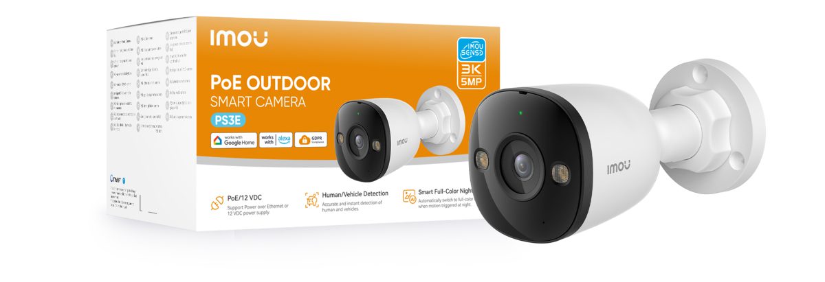 Hộp và camera Imou PS3E 5MP