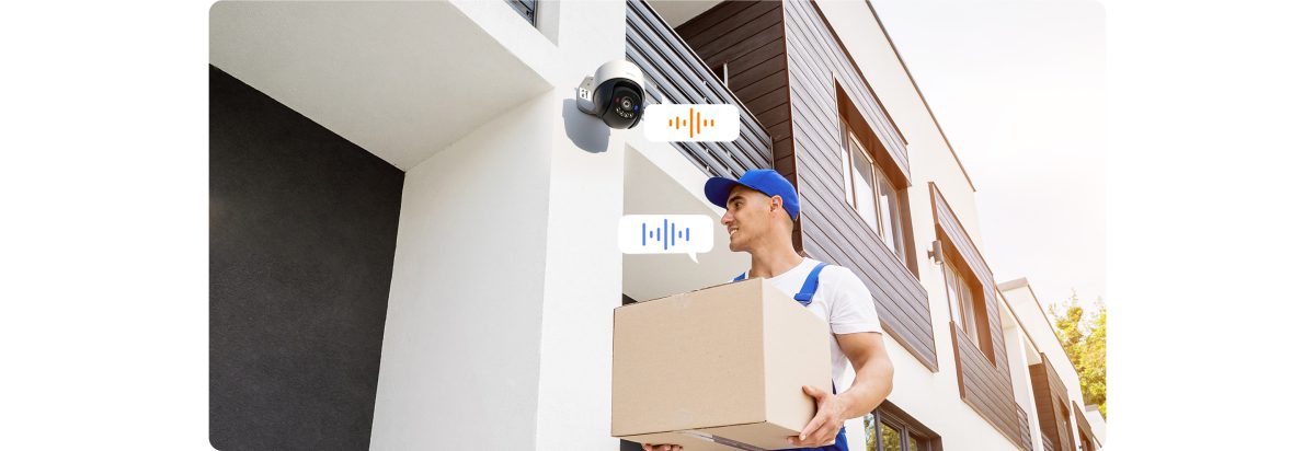 Shipper nói chuyện qua camera PS7F