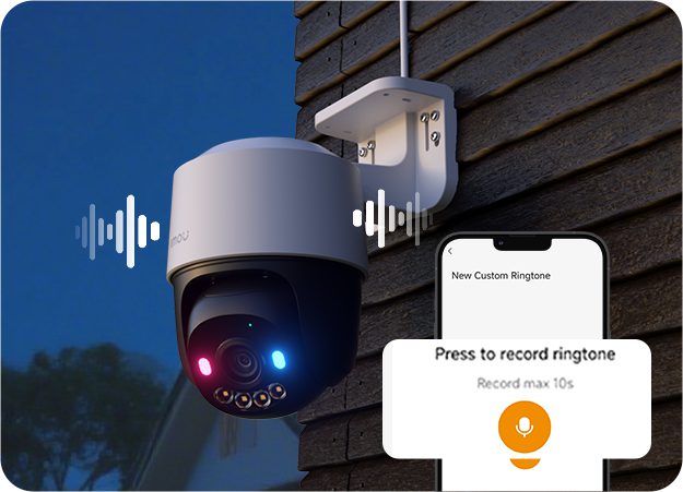 Ghi âm cảnh báo tuỳ chỉnh trên app