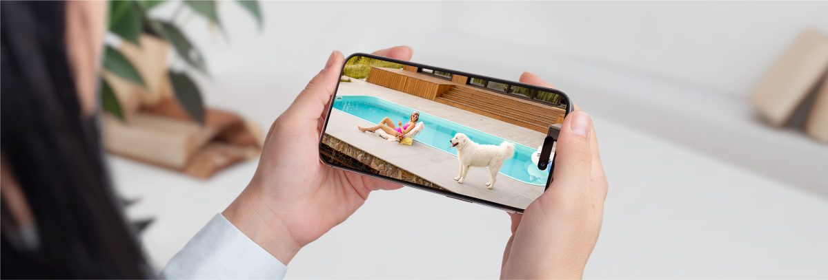 Xem hình 2K của camera PS8D trên điện thoại