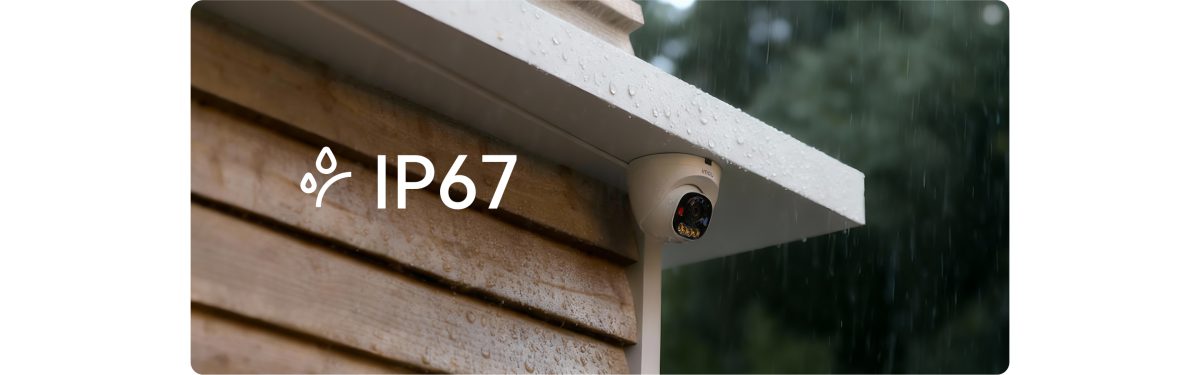 Camera PS8D dưới trời mưa