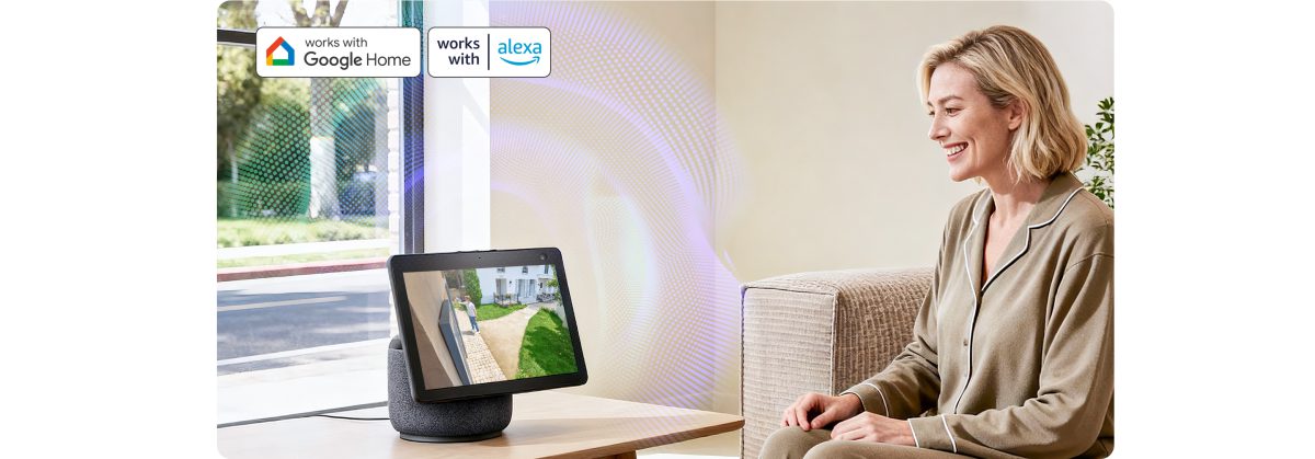 Xem camera trên màn hình thông minh Google, Alexa