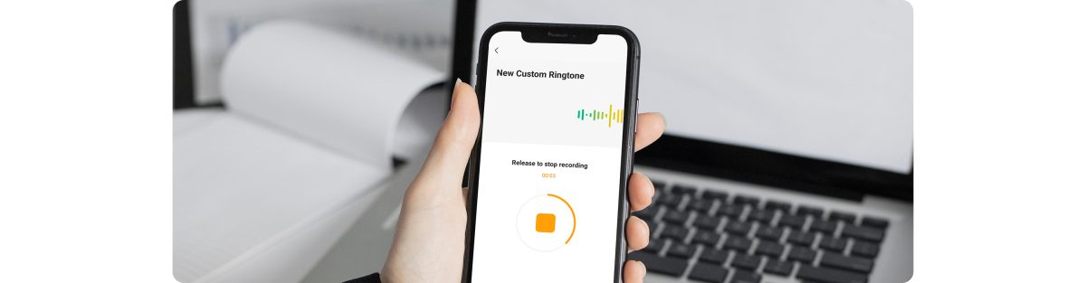 Ghi âm tiếng còi báo động riêng trên app Imou Life