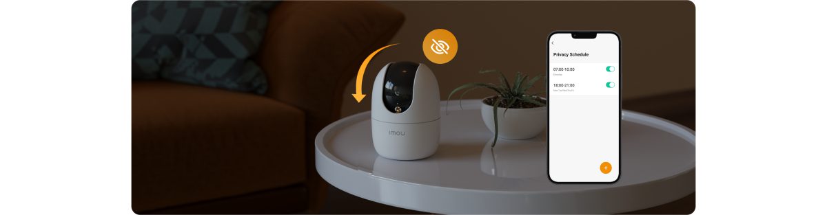 Ranger 2 Pro cúi ống kính xuống ở chế độ riêng tư