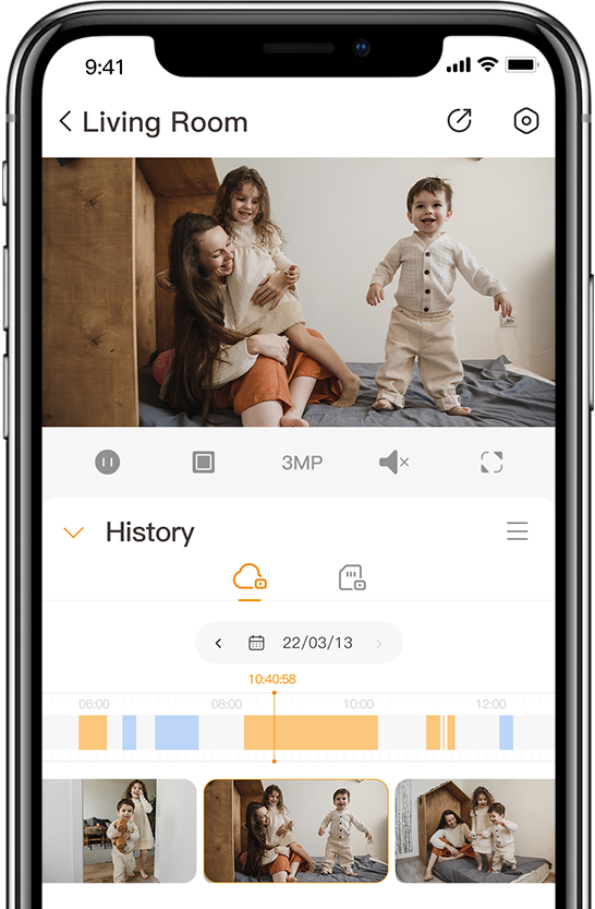 Xem lại video Ranger SE trên app Imou Life