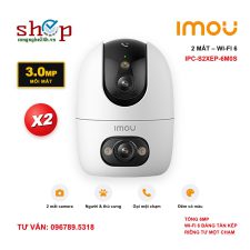 Camera Wifi Imou Ranger 2 Dual 6MP IPC-S2XEP-6M0S 2 mắt xoay 360 Wi-Fi 6