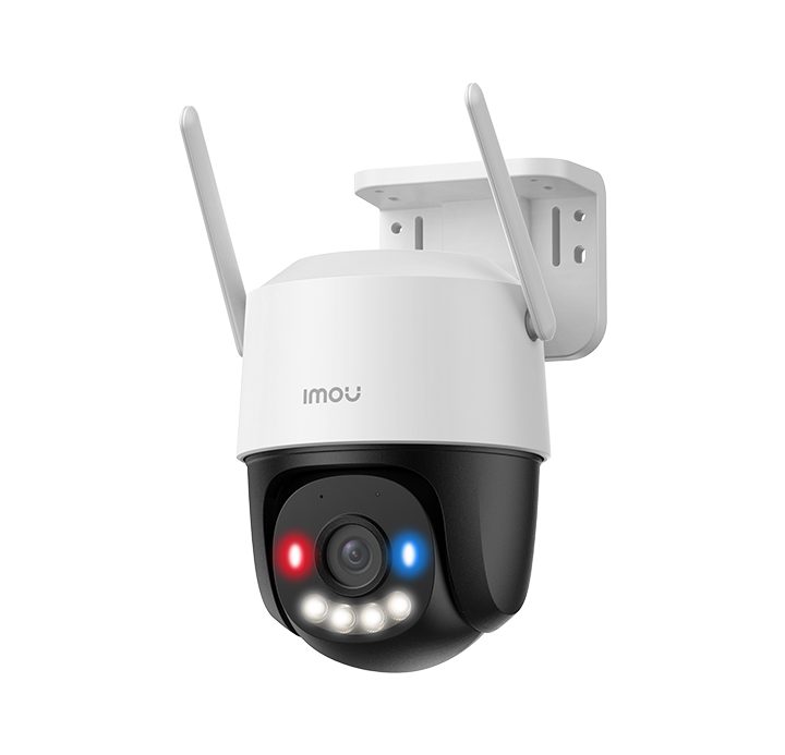 Camera Imou Cruiser SC với đèn đỏ xanh và đèn trợ sáng
