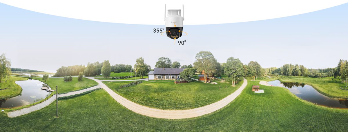 Toàn cảnh 360 độ quanh trang trại từ camera Cruiser SC 4G