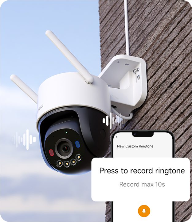 Ghi âm câu cảnh báo riêng trên app