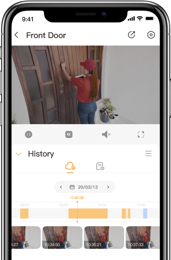 Xem lại video đã ghi trên ứng dụng Imou Life
