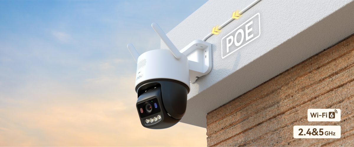 Titan Pro gắn tường, hỗ trợ PoE và Wi-Fi 6 2.4 và 5GHz