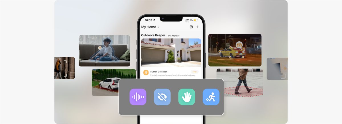 Các tính năng AI của Titan Pro trên app Imou Life