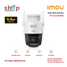 Camera Wifi Imou Titan Pro 6MP IPC-U7LP-6V0NE 3K+ xoay 360 Wi-Fi 6 hai băng tần PoE