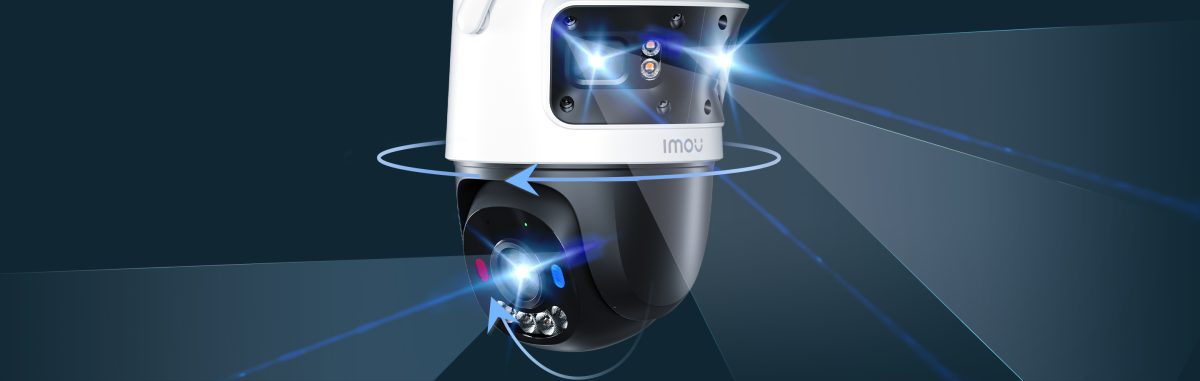 Mắt quay quét của Cruiser Triple xoay 360 độ