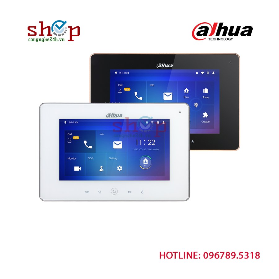 Màn hình chuông cửa Dahua DHI-VTH5221D-S2 Wifi PoE
