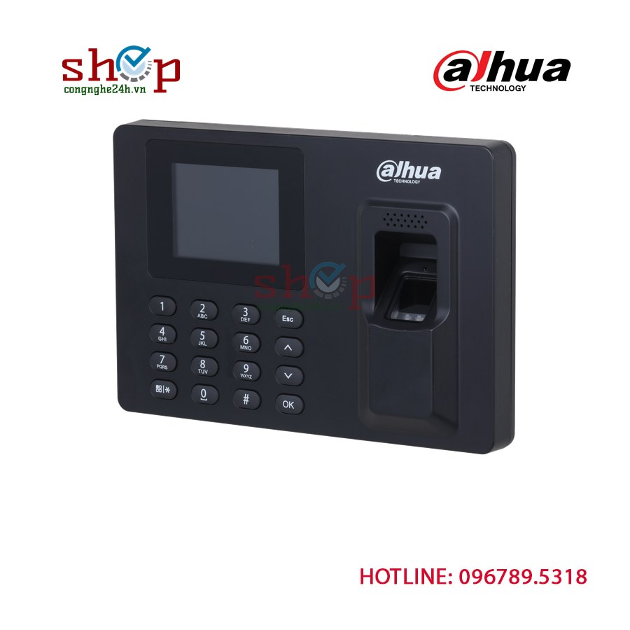 Máy chấm công Dahua DHI-ASA1222E-S – góc nhìn khác