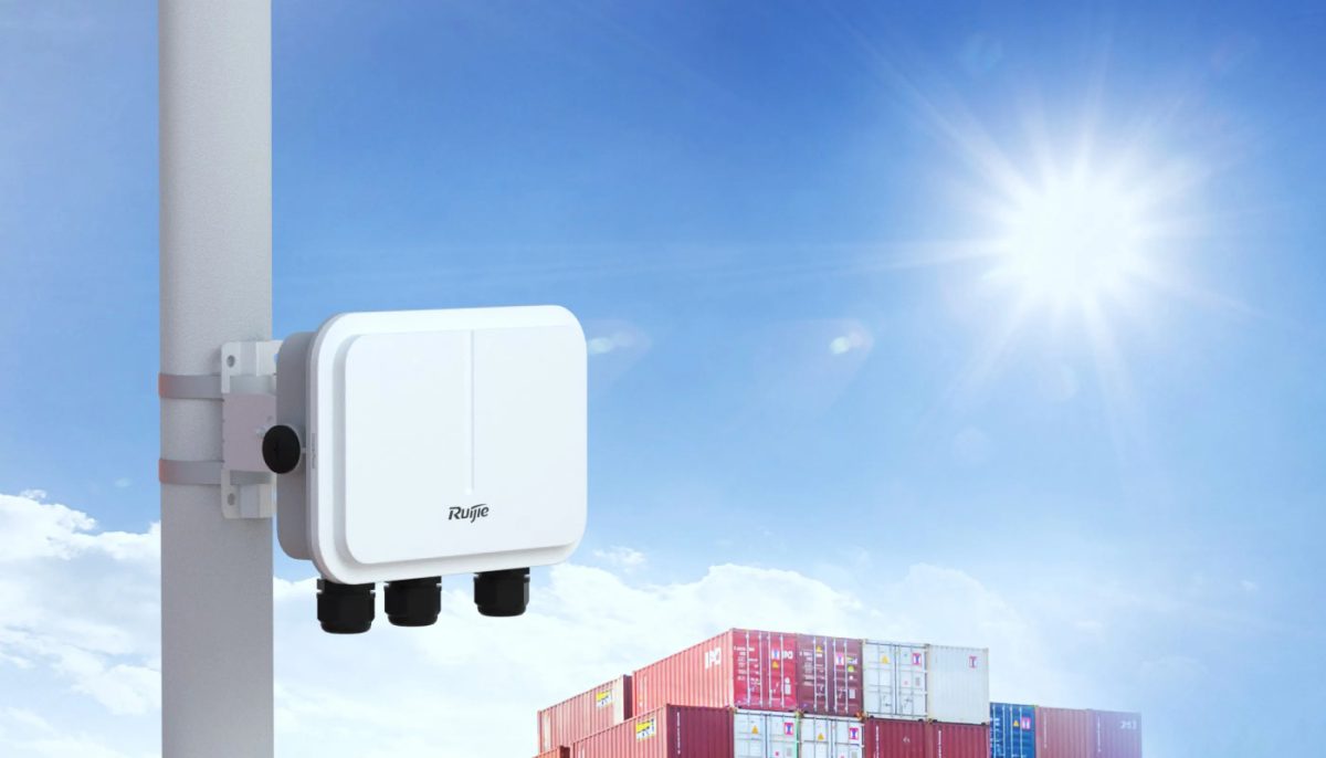 RG-AP680(CD) dưới nắng gắt ngoài trời